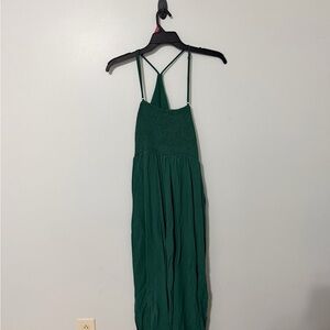 Elegant Green Jumpsuit